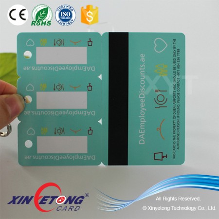 Combo Hi-co Magnetic Stripe Plastic T5577 RFID Hotel Room Key Cards