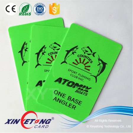 CMYK Plastic Magnetic Gift Membership Card With Different Barcode