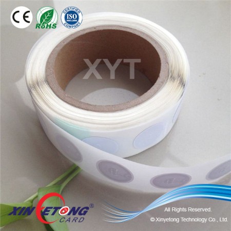 13.56MHz Roll NFC Tag Sticker Without Printing