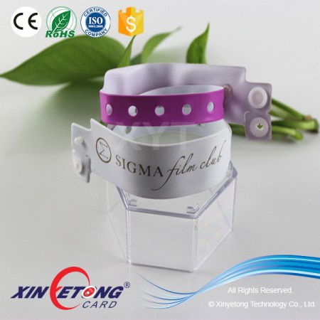 RFID Woven Wristband Private Label Wristband Active RFID Wristband