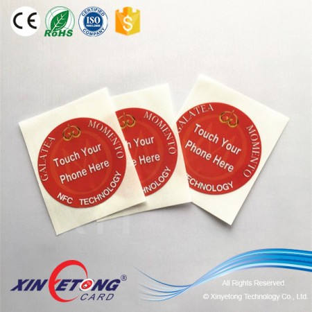 E-Payment Adhesive NFC Ntag203 RFID Label /Sticker