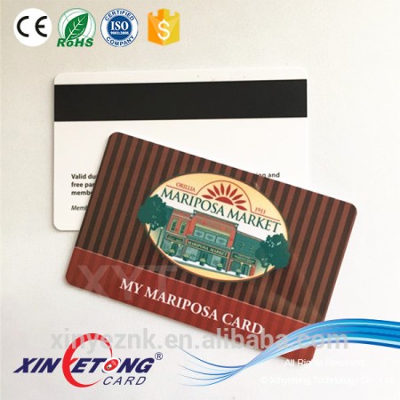 Loco Magnetic Plastic Loyalty Card With Factory Price