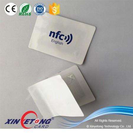 3M adhesive Anti-metal NFC Sticker NFC APP Ntag216 full color NFC Sticker