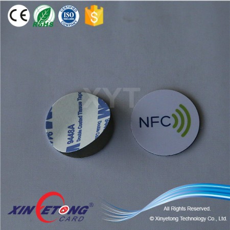 30mm Anti-metal Printable Hard PVC TAG Sticker -Ultralight Chip