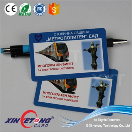 Ultraight 64 Byte NFC Card For Public Transportation