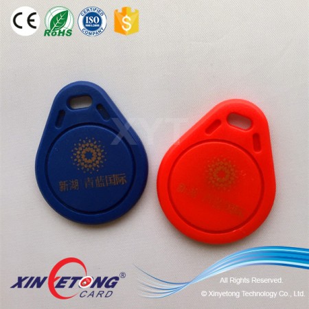 Logo printing 13.56Mhz 15693 Icode Sli RFID Keyfob