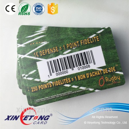 Directly Factory Plastic PVC Member Barcode Cards