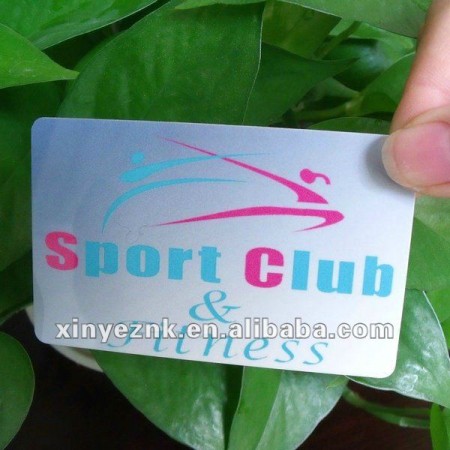matte print smart contact ic card with sle5542 chips inner for club inner for sport club VIP