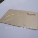 gold foil standard plastic contact smart IC card