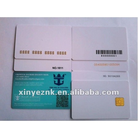 4C Glossy Lamination SLE4442 Chip Smart Cards