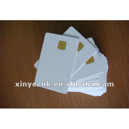 SLE4442 / FM4442 blank chip card for customer printing