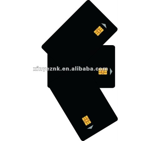silk screen single color printed ISSi4442 /FM4442 chip ic card