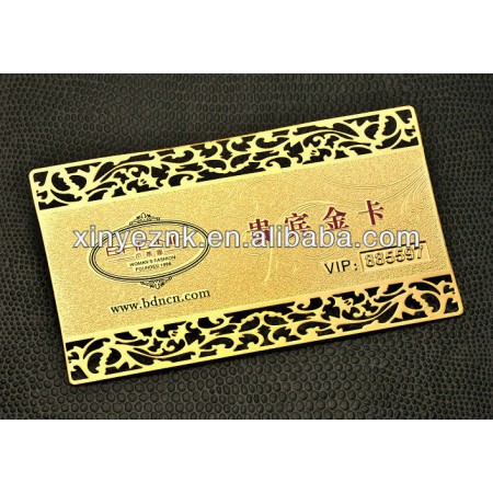 high quality metal business card