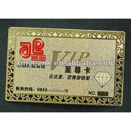 high grade design of metal business card