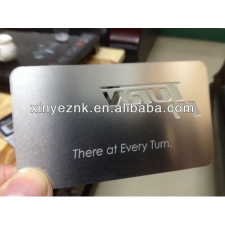stainless steel metal business cards with High quality