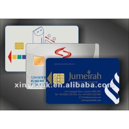 RFID smart contact chip card