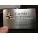 Stainless steel business card