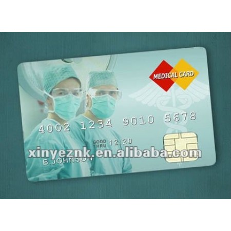 high quality  the best selling  contact ic medicare plastic card