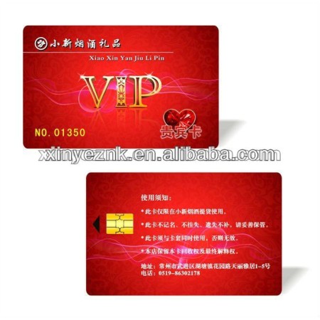 Hot!ISO qualified sle4428 contact ic card
