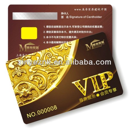 Hot!ISO Qualified printing contact ic cards