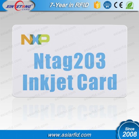 China manufaturer blank NFC PVC card for epson inkjet pvc card printer