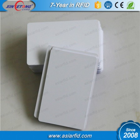 ISO CR80 blank inkjet pvc id cards For Custom Printing 