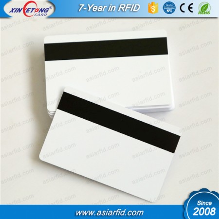 Inkjet printed pvc card optional contactless smart card