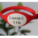 Logo Printed EM4200 125KHZ Sport RFID Wristband 