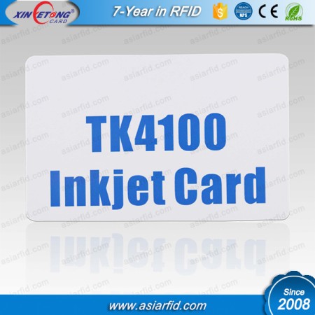White Laminated Printable Plastic Inkjet PVC Card For Epson l800 Printer