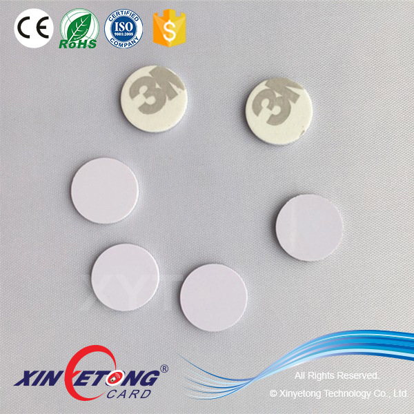 ISO14443A-13.56MHz-MF-Classic-1K-S50-PVC-Coin-Tag-RFIDCointag